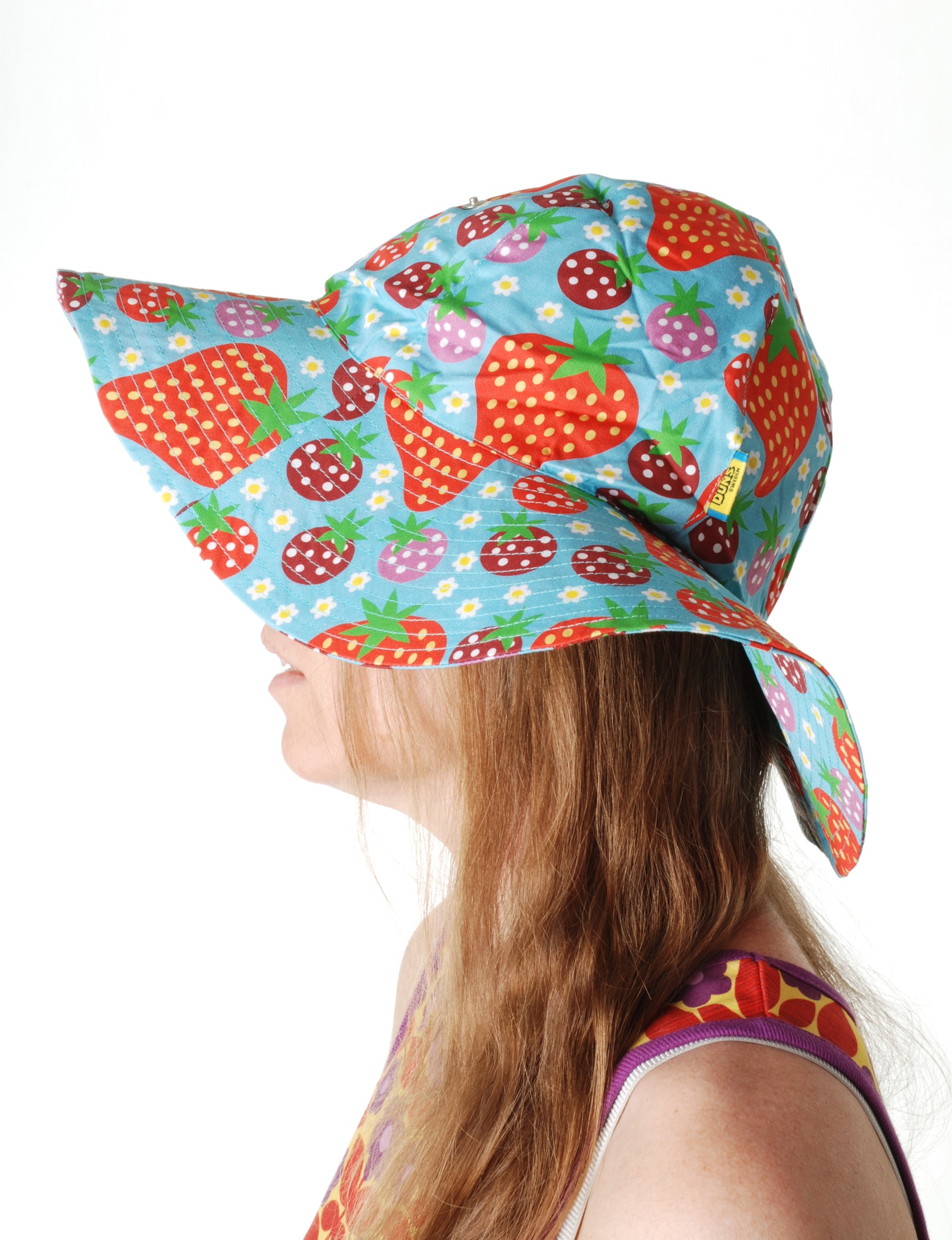 Duns Sweden - Sunhat Strawberry Fields Turquoise