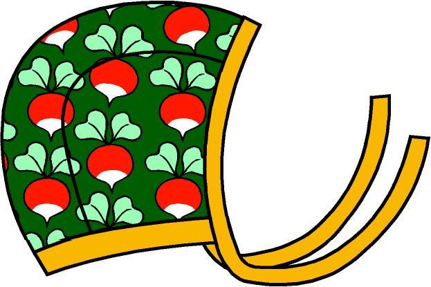 Duns Sweden - Baby Cap Bonnet Radish Green