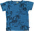 Smafolk - T-Shirt Jungle Blue - Blauw T-Shirt Jungle Dieren