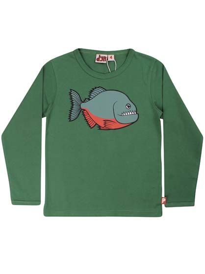 Danefae Dyr - Roar Longsleeve Pine Piranha