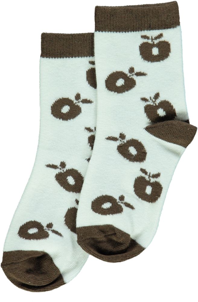 Smafolk Socks Apple Brown - Sokken Appel Bruin