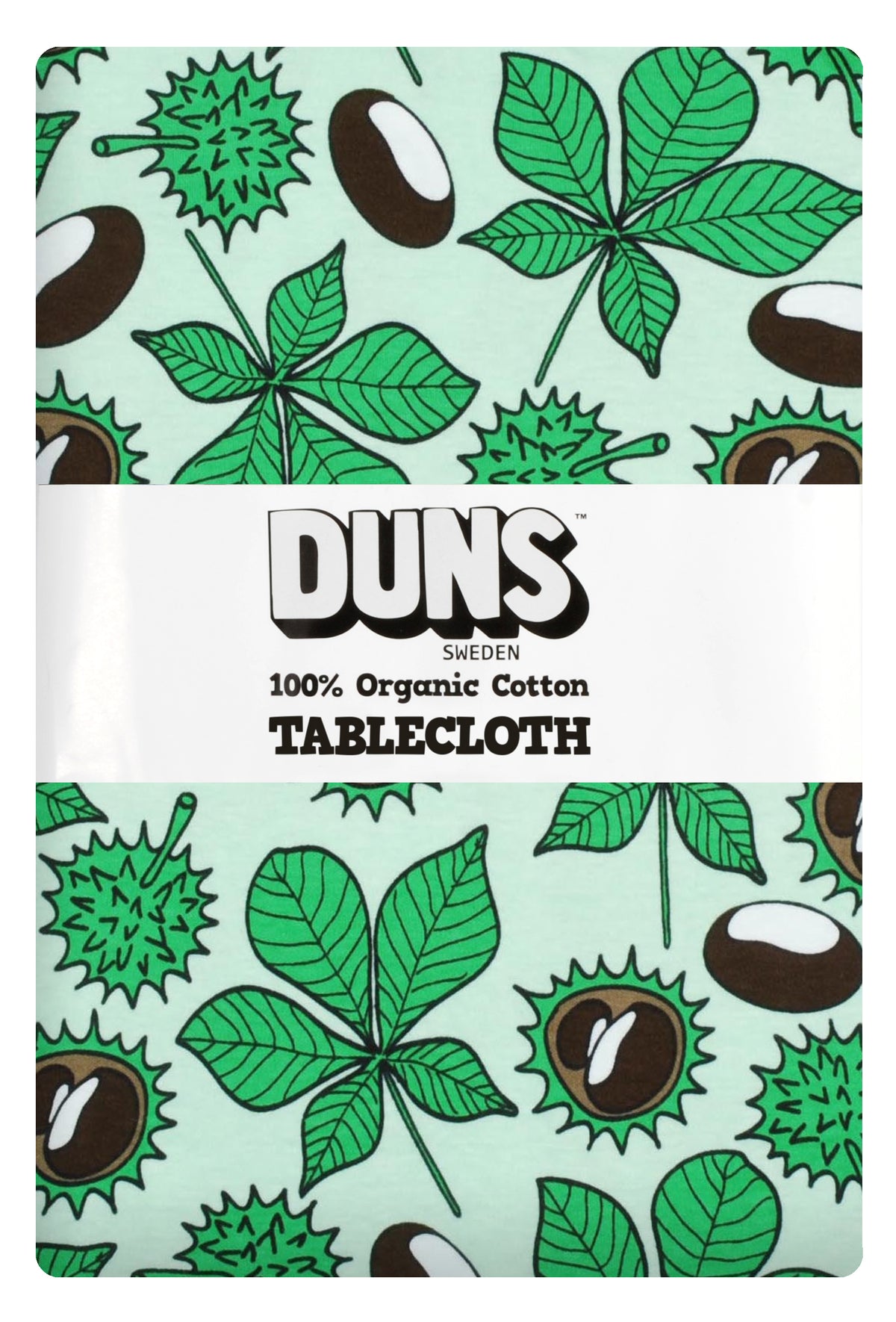 Duns Sweden Tablecloth Chestnut Brook Green - Tafelkleed Kastanjes Groen