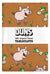 Duns Sweden Tablecloth Pig Chipmunk Brown - Tafelkleed Varkentjes Bruin