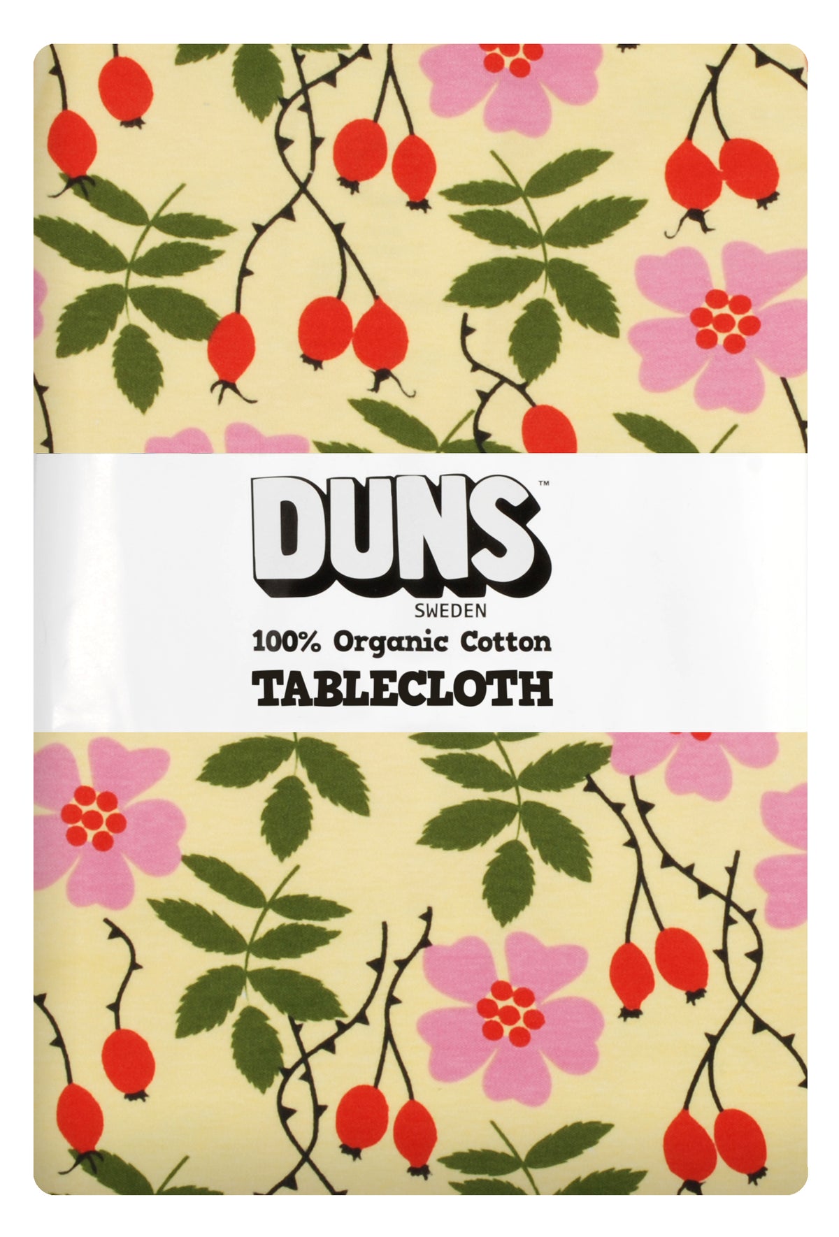 Duns Sweden Tablecloth Rosehip - Tafelkleed Rozenbottels