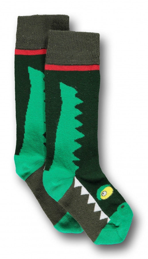 Ubang Kniekous Krokodil Groen - Kneestockings Crocodile Green