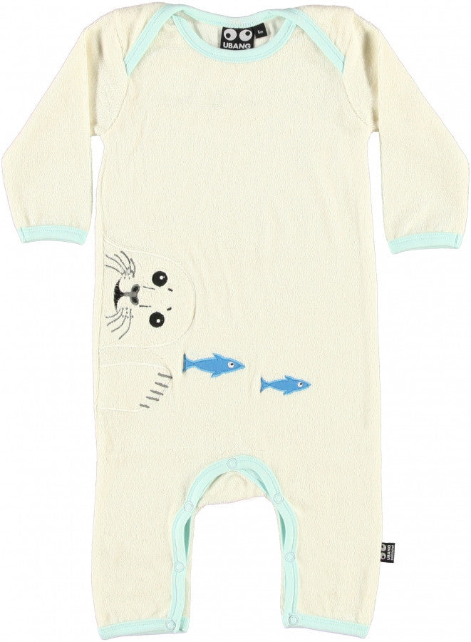 Ubang Babblechat - Jumpsuit Baby Seal Suit - Zeehond